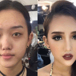 Trước và sau khi trang điểm: Khó để tin hai người trong cùng bức ảnh là một