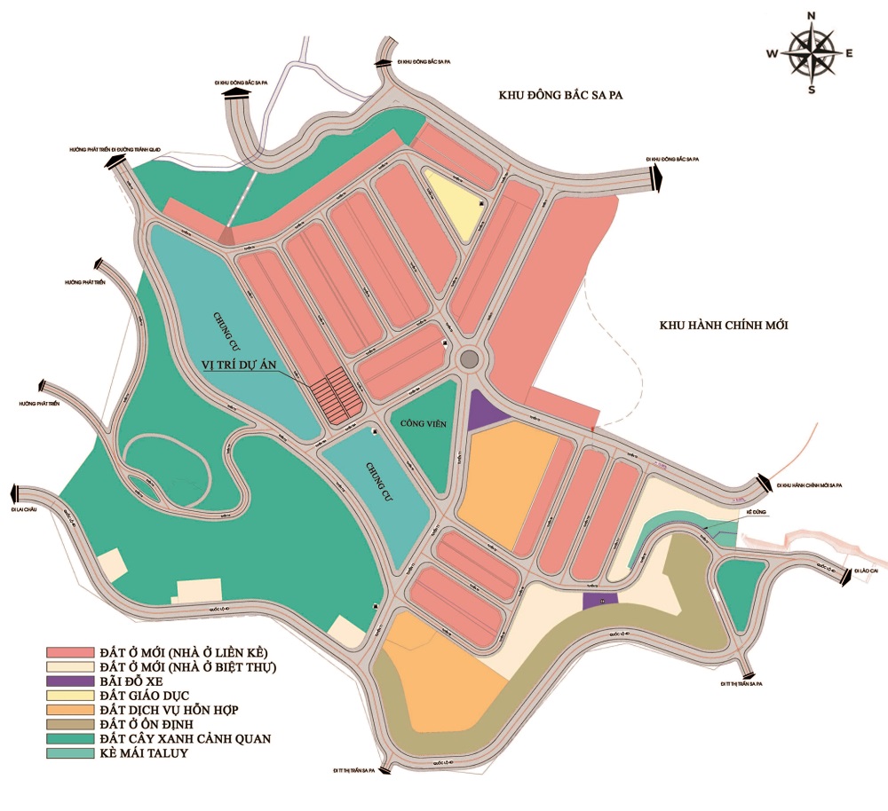 Sapa City Clouds: Dự án nhà phố tại Lào Cai